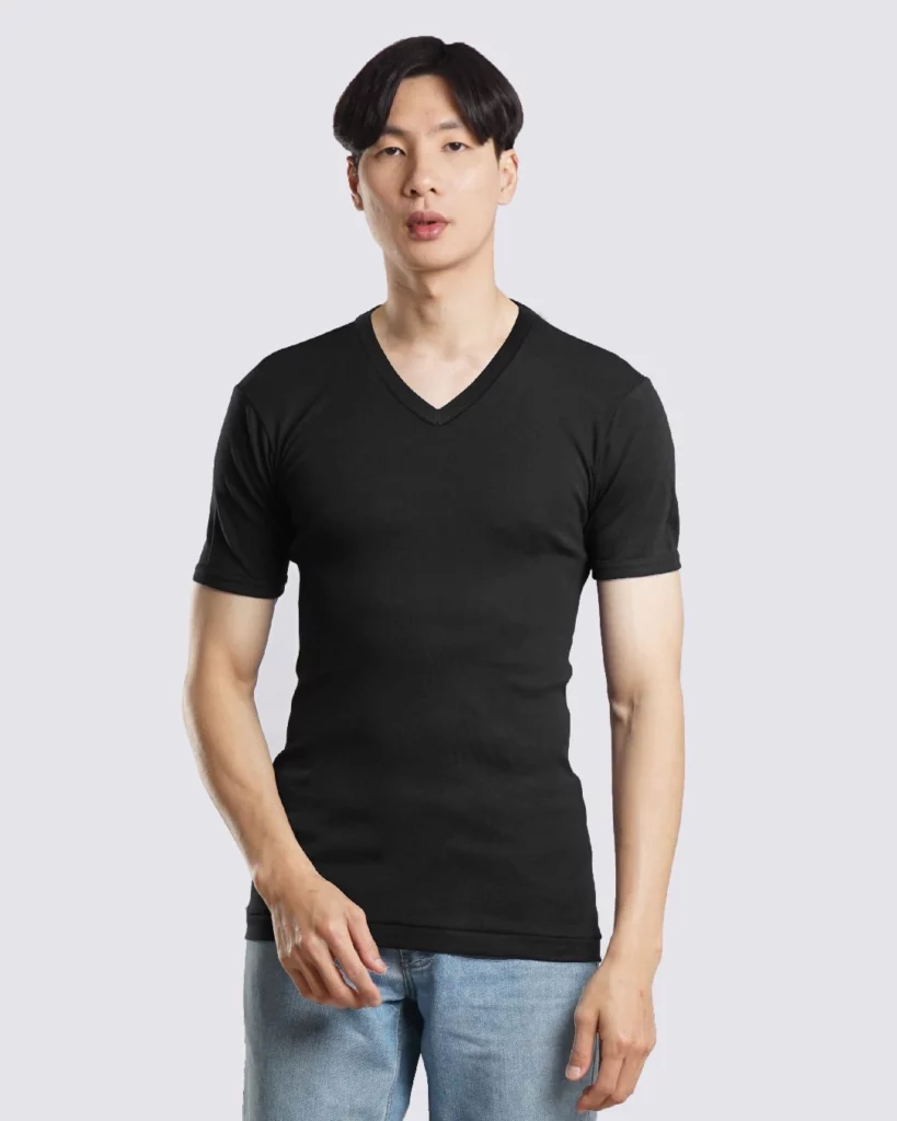 Kaos V-neck Cowok/Pria Nyaman Buat Di Rumah